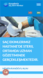 Mobile Screenshot of karadenizsacekimmerkezi.com